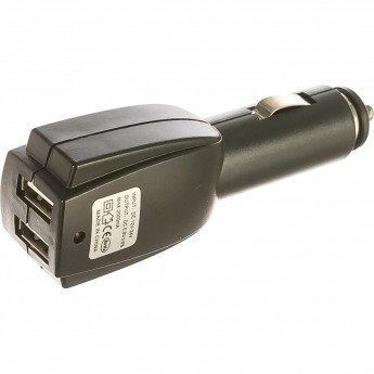 Автозарядка REXANT в прикуриватель 2xUSB (АЗУ) (5 V, 1000 mA)
