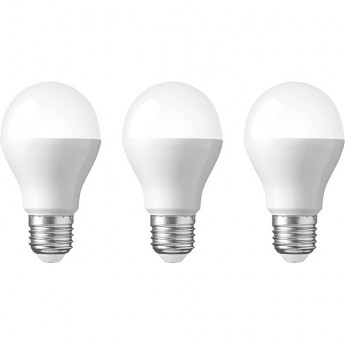 Лампа светодиодная REXANT A60 11.5 Вт E27 6500 K, 3 шт.