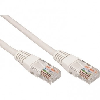 Шнур коммутационный REXANT, патч-корд U/UTP RJ45-RJ45, CAT 5e, 5м, PVC серый